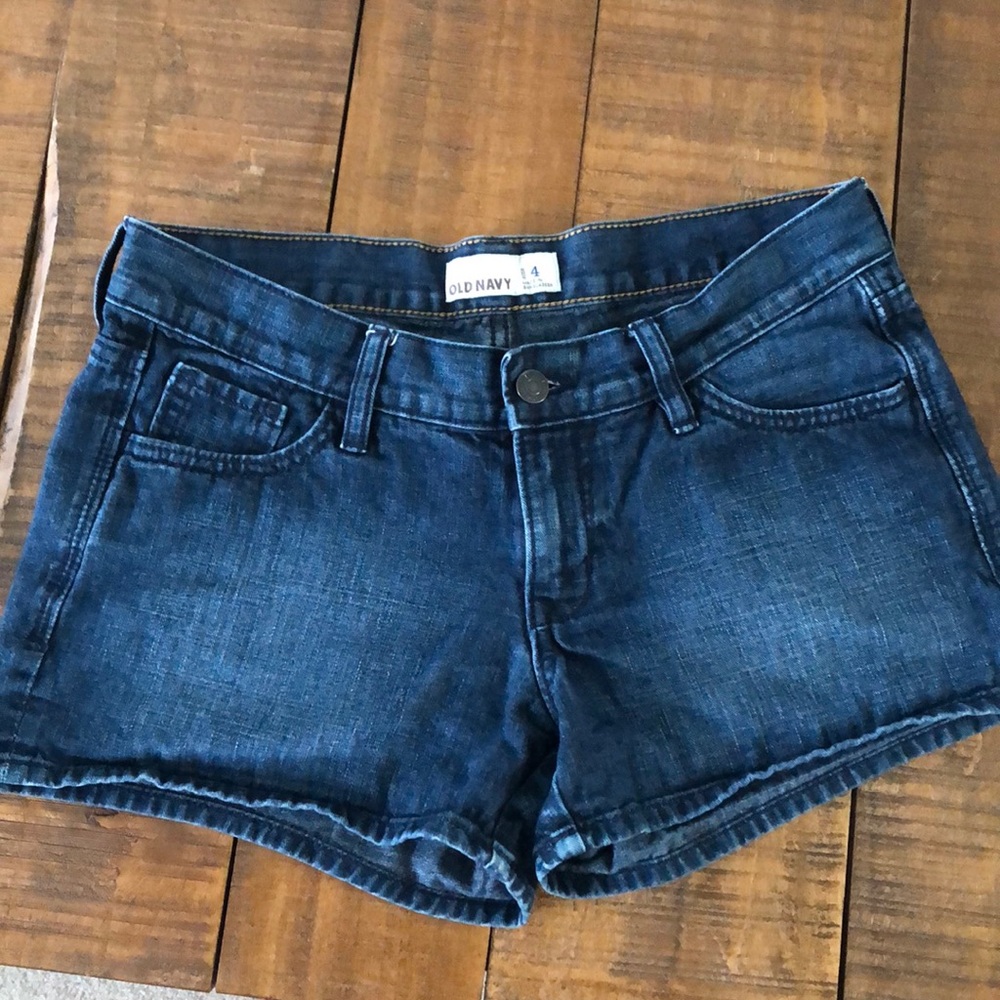 Old Navy Dark Wash Denim Shorts